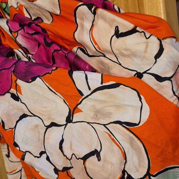 Aje Gretta Bow Back Mini Dress Vivid Camellia - Picture 11 of 16